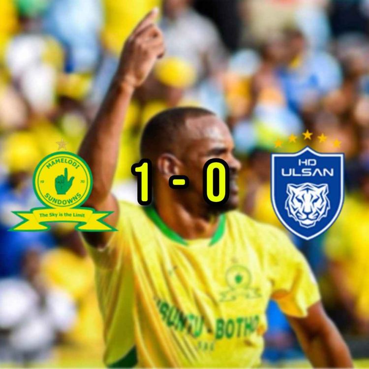 cover art for Mamelodi Sundowns 1-0 Ulsan HD: a first win for Africa