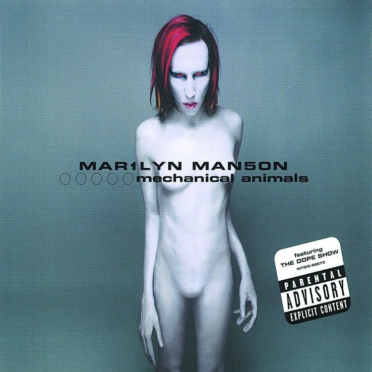 cover art for Marilyn Manson: Mechanical Animals Review