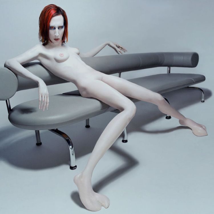 cover art for Album Review Selection Marilyn Manson: Mechanical Animals