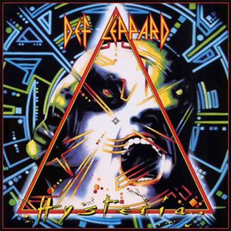 cover art for Album Review Def Leppard: Hysteria