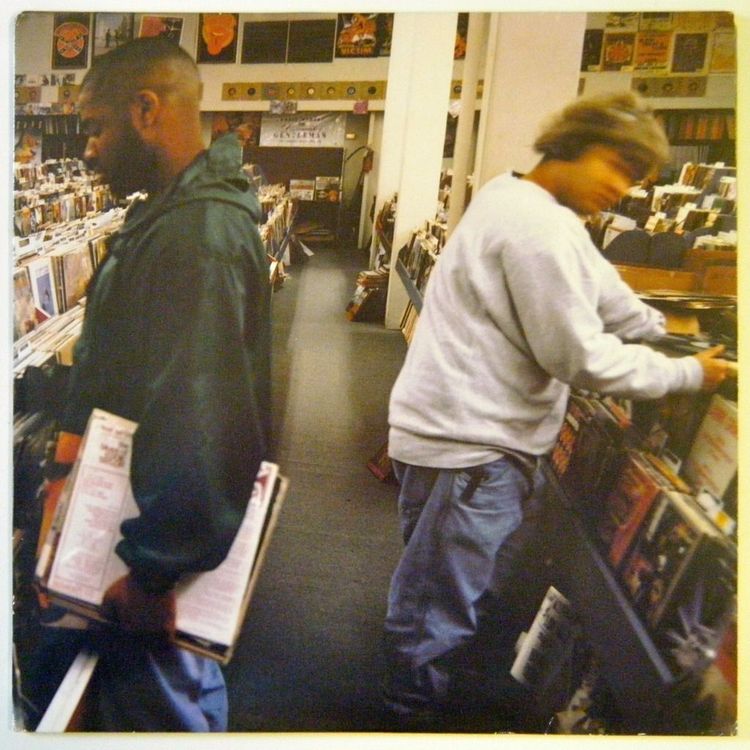 cover art for Review of DJ Shadow: Entroducing
