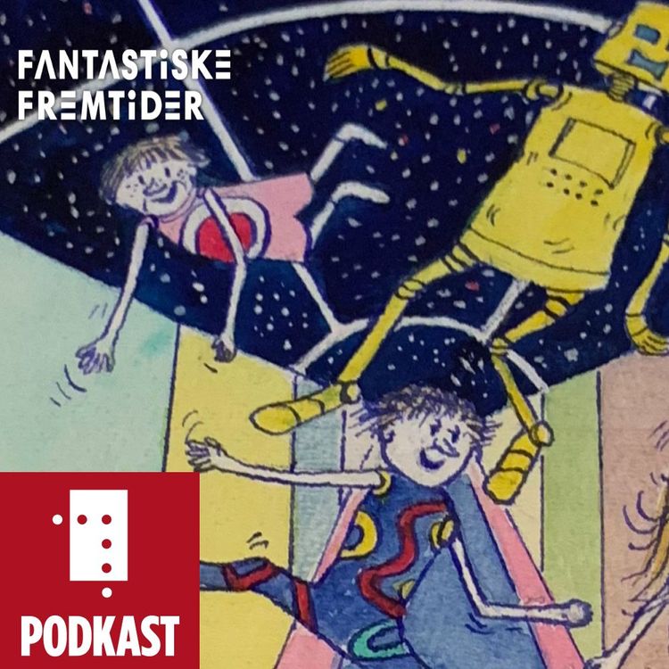 cover art for Roboter, spøkelser og barndom. Philip og Eirik Newth