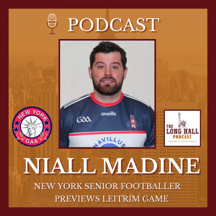 cover art for New York v Leitrim Preview - NY Forward Niall Madine