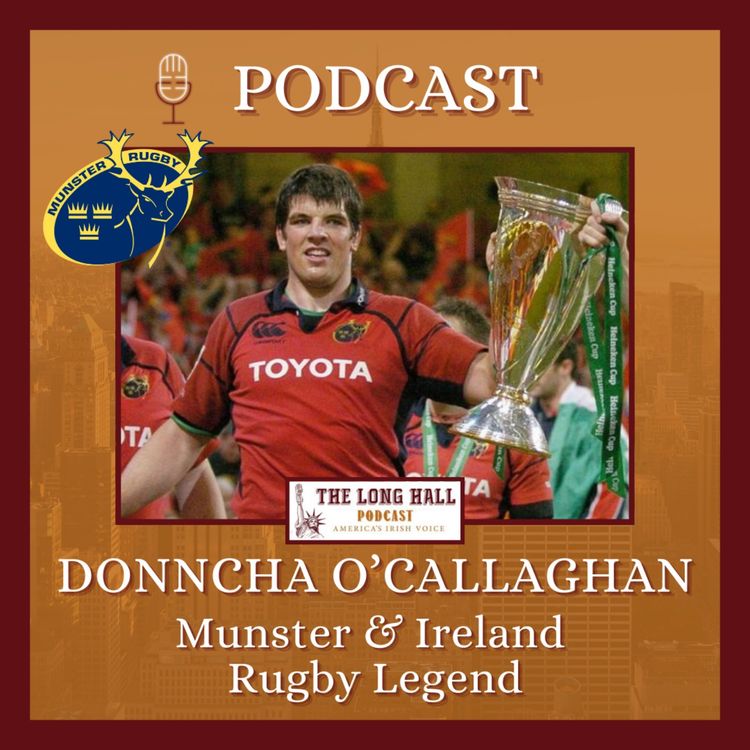 cover art for Donncha O'Callaghan - Munster and Ireland Rugby Legend