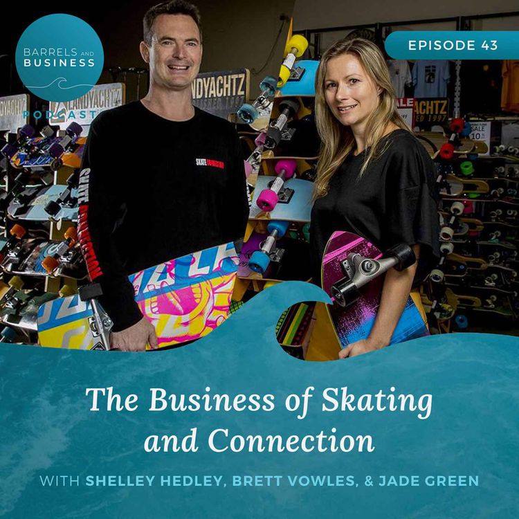 cover art for The Business of Skating and Connection with Shelley Hedley, Brett Vowles, and Jade Green