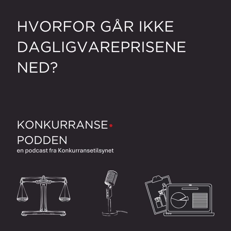 cover art for Hvorfor går ikke dagligvareprisene ned?