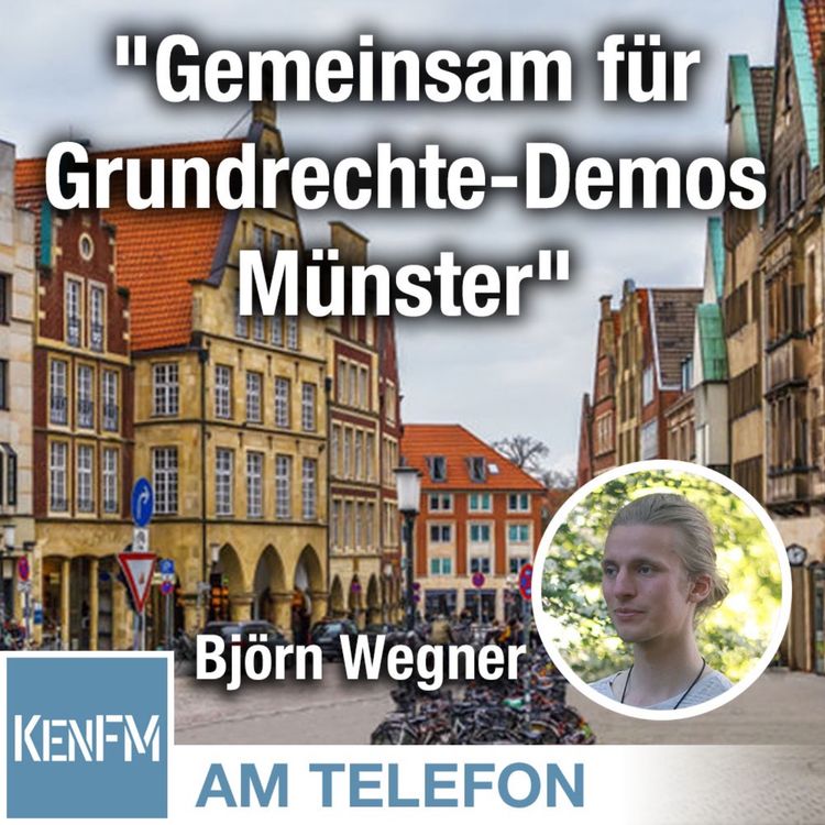 cover art for Am Telefon zu "Gemeinsam für Grundrechte-Demos Münster": Björn Wegner