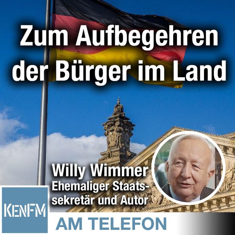 cover art for Am Telefon zum Aufbegehren der Bürger im Land: Willy Wimmer