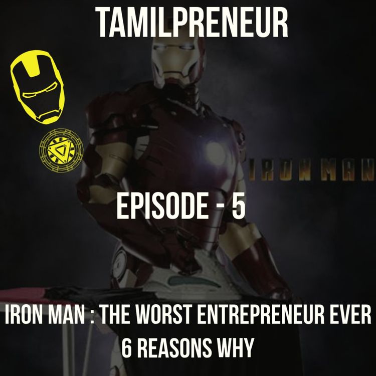 cover art for Ep5_BONUS : Iron man : Worst entrepreneur ever ?