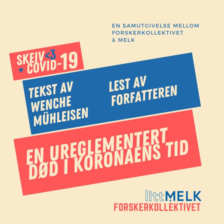 cover art for En ureglementert død i koronaens tid