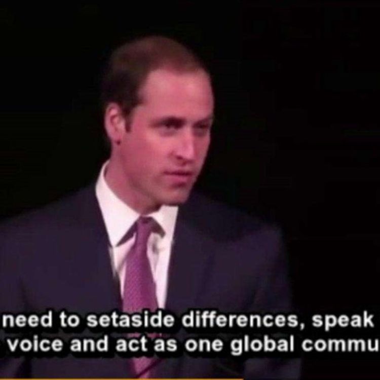 cover art for 威廉王子演讲:保护野生动物的重要性