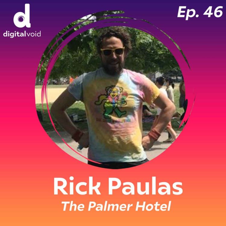 cover art for Rick Paulas "The Palmer Hotel"