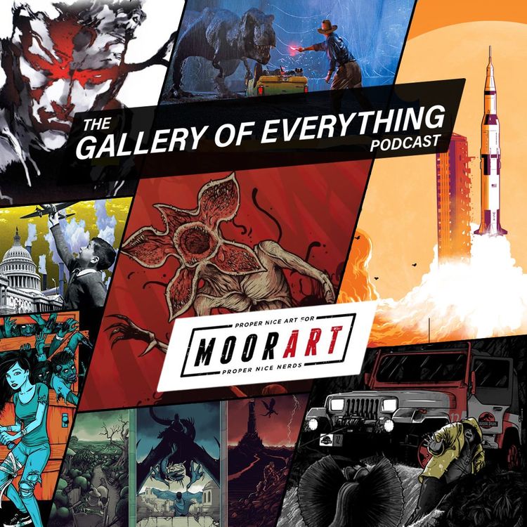 cover art for Mark Bell on Jurassic Park, Metal Gear Solid and that Duke Tape Banner.