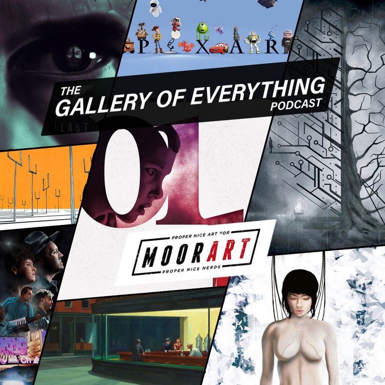 cover art for James Hobson on David Shrigley, Pixar, Arcade Fire, and Blade Runner