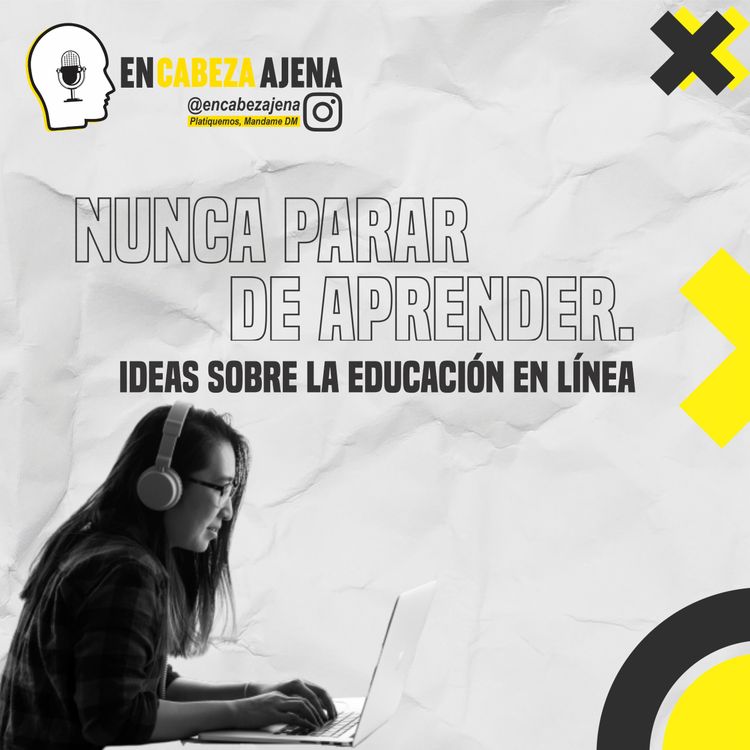 cover art for Nunca parar de aprender. Ideas sobre la educación en línea