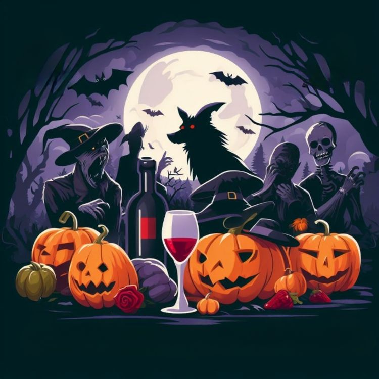 cover art for HALLOWEENSPECIAL! Spökjakt, Kyrkogården, Skelettet, Häxan