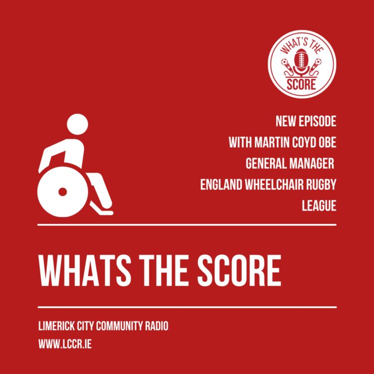 cover art for With Martin Coyd, General Manager, England Wheelchair Rugby League