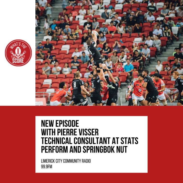 cover art for With Pierre Visser Technical Consultant at Stats Perform and Springbok Nut