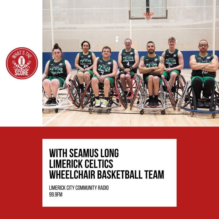 cover art for With Seamus Long of the Limerick Celtics Wheelchair Basketball Team