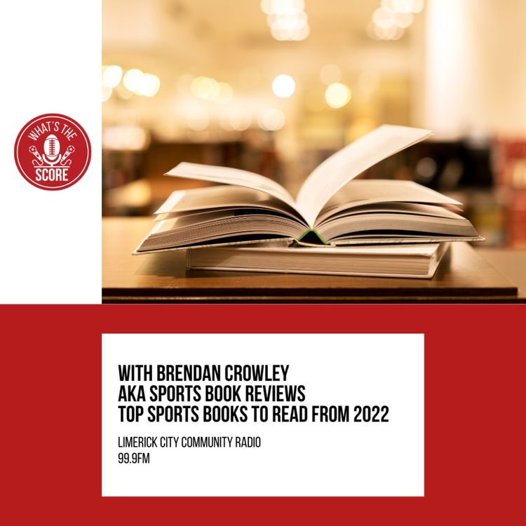 cover art for Book special with Brendan Crowley (AKA Sports Book Reviews)