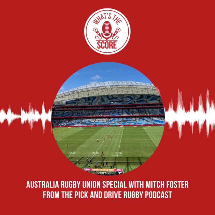 cover art for Mitch Foster from the Pick and Drive Rugby Podcast