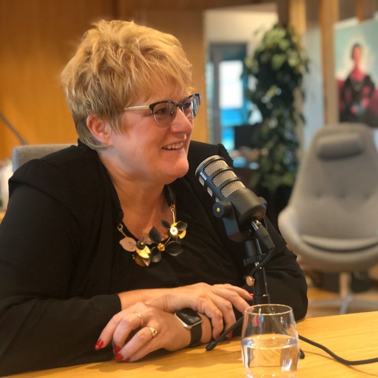 cover art for Trine Skei Grande om mediepolitikk og debattklimaet i Norge