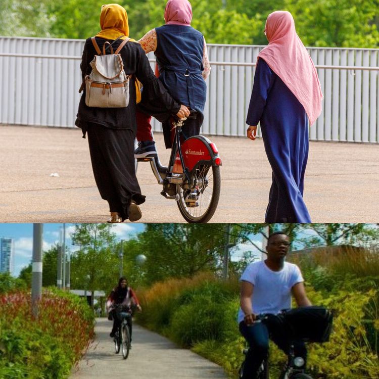 cover art for New cycling connections on Queen Elizabeth Olympic Park