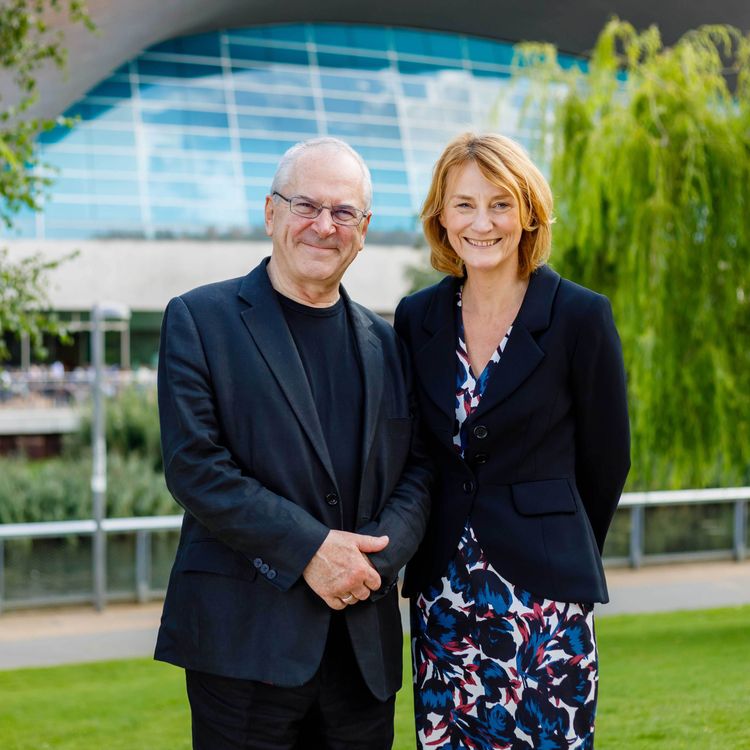 cover art for Lyn Garner & Peter Hendy in conversation on Queen Elizabeth Olympic Park