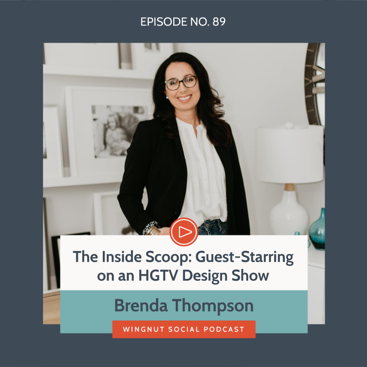 cover art for The Inside Scoop: Guest-Starring on an HGTV Design Show with Brenda Thompson