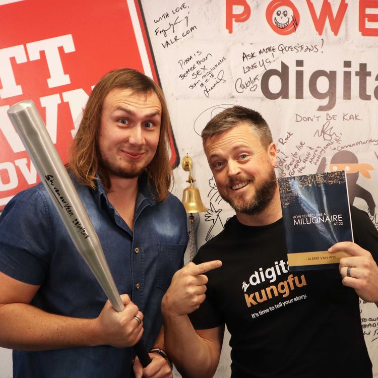 cover art for MBS162 - How to become a Millionaire at age 22, with Albert Van Wyk