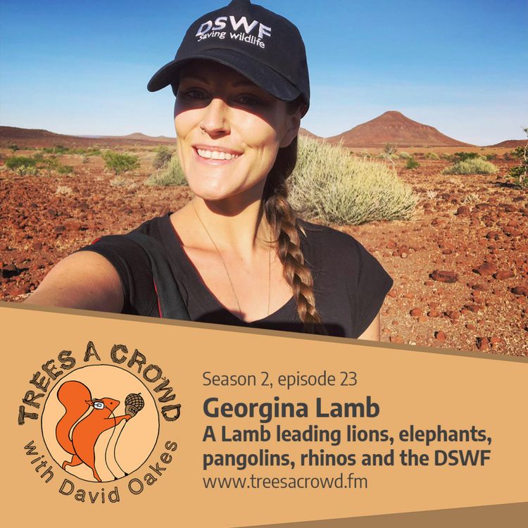 cover art for Georgina Lamb: A Lamb leading lions, elephants, pangolins, snow leopards, rhinos and the David Shepherd Wildlife Foundation