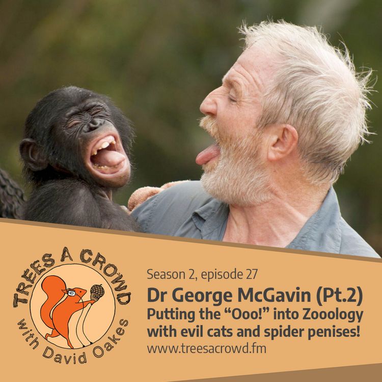 cover art for Dr George McGavin (Part Two): Putting the “Ooo!” into Zooology with evil cats and spider penises!