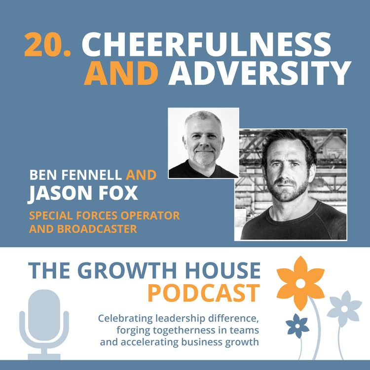 cover art for Jason Fox: CHEERFULNESS and ADVERSITY
