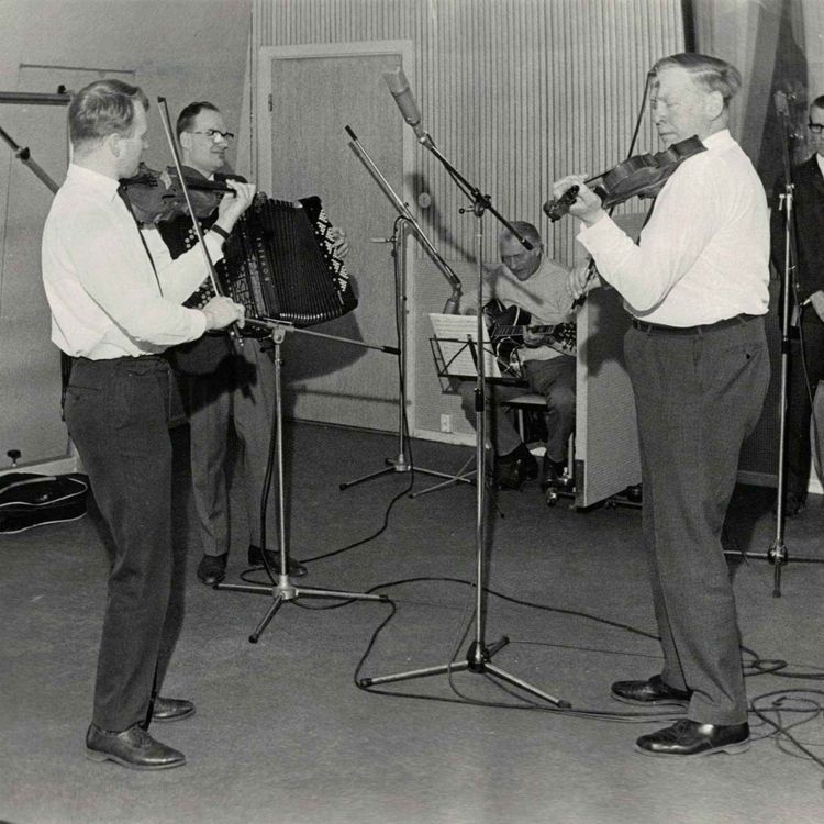 cover art for Folkeprat #19 – Rolv Brimi | Gamaldans under Lomseggen