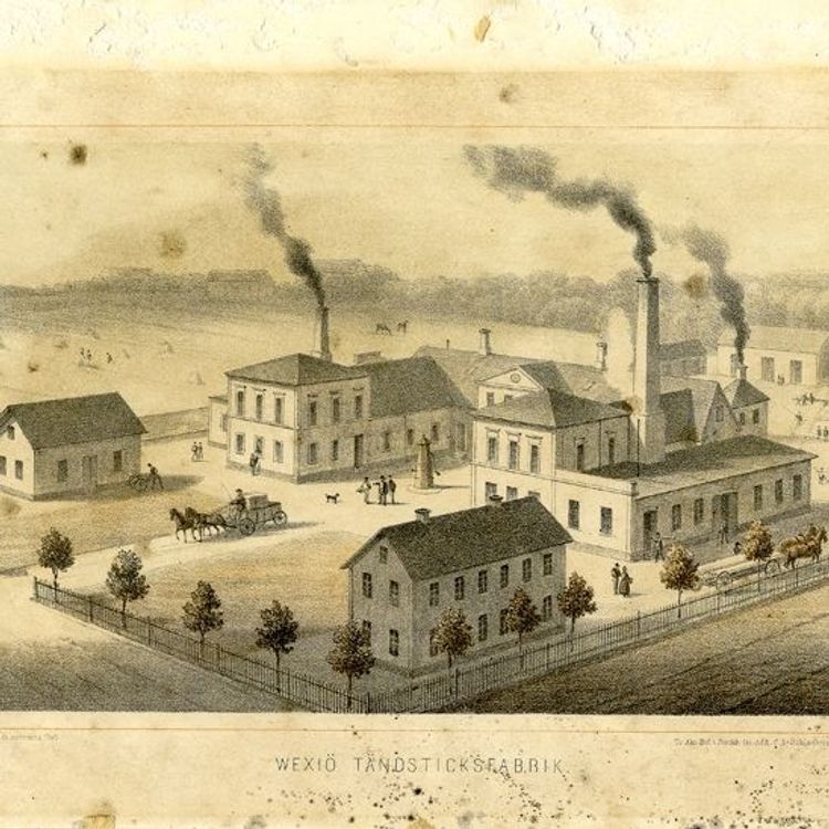 cover art for Avsnitt 27 (Växjö Tändsticksfabrik)