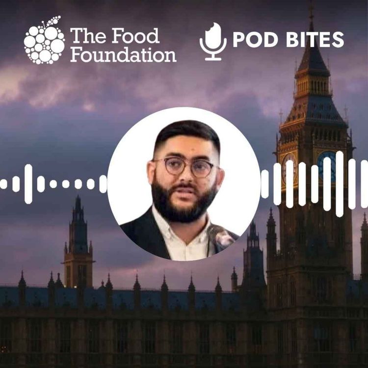cover art for Pod Bites: Did the King's Speech fail on food?