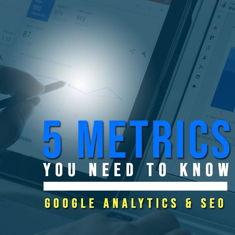 cover art for Episode 144: 5 Metrics You Need to Know - Google Analytics & SEO