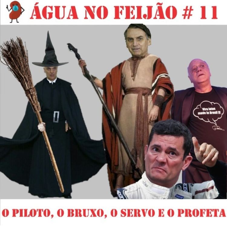 cover art for ANF #11 - O piloto, o bruxo, o servo e o profeta