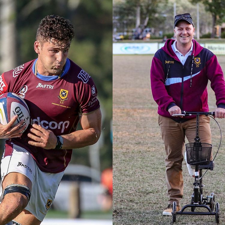 cover art for The Club Rugby Collective - EP3 - Red Heavies return from Isolation