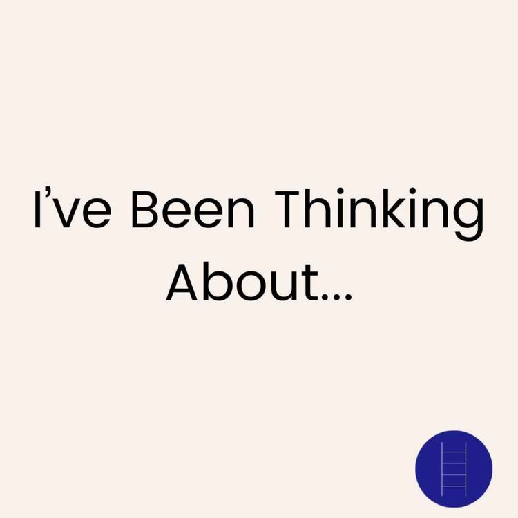 cover art for I've been thinking about...making room for delight
