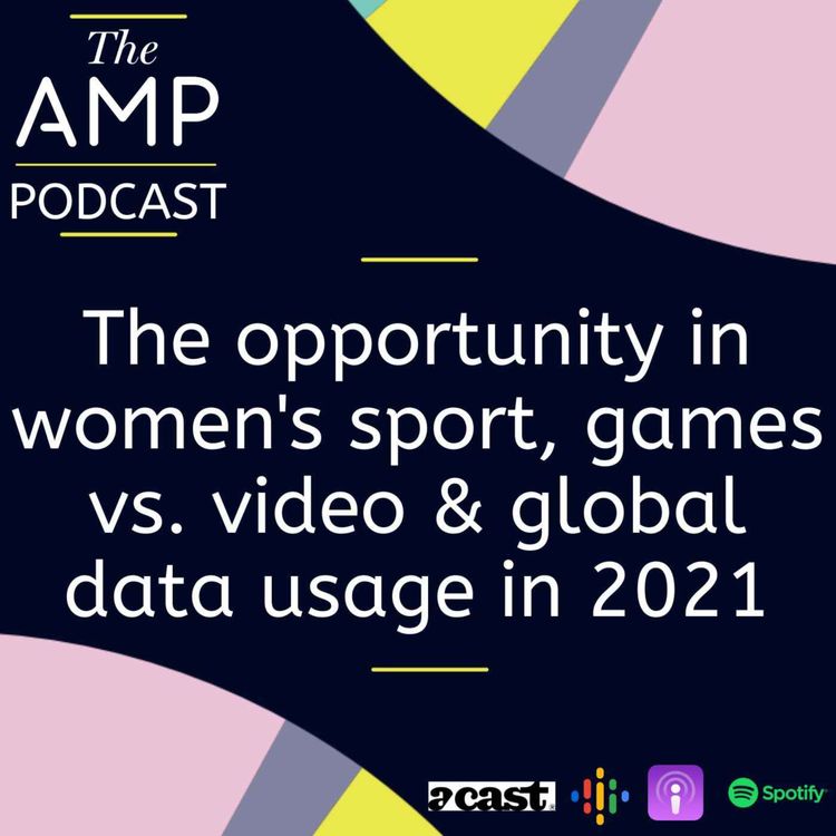 cover art for The opportunity in women's sport, games vs. video & global data usage in 2021