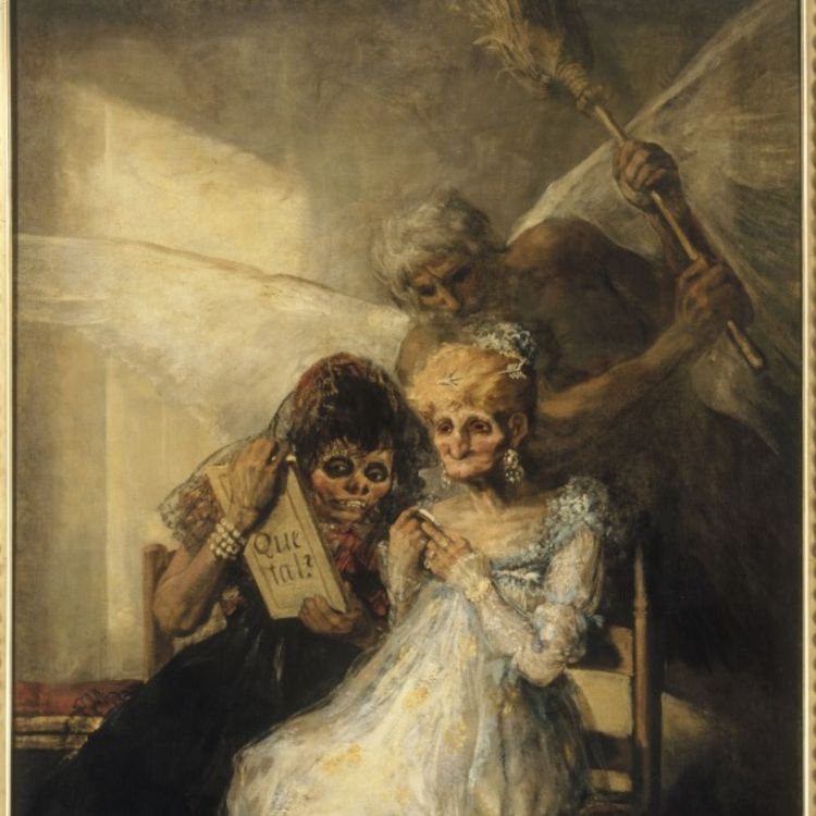 cover art for Le temps ou les vieilles. Francisco De Goya