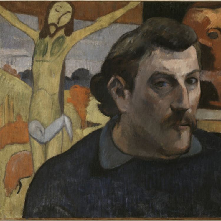 cover art for Autoportrait au Christ jaune. Paul Gauguin