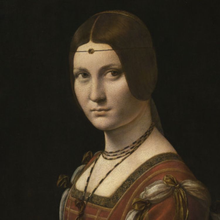 cover art for Leonardo Da Vinci. La belle ferronnière