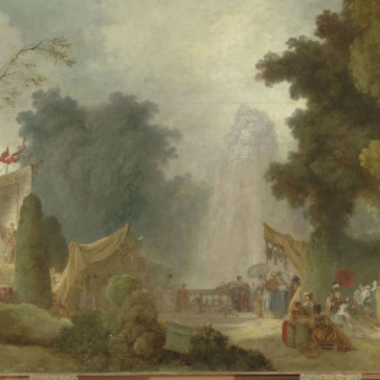 cover art for La Fête à Saint-Cloud. Jean-Honoré Fragonard