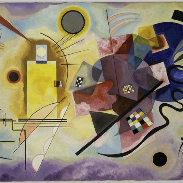 cover art for Gelb-Rot-Blau. Vassily Kandinsky