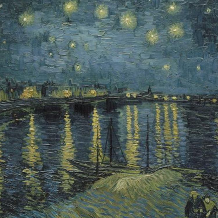 cover art for La nuit étoilée. Vincent Van Gogh