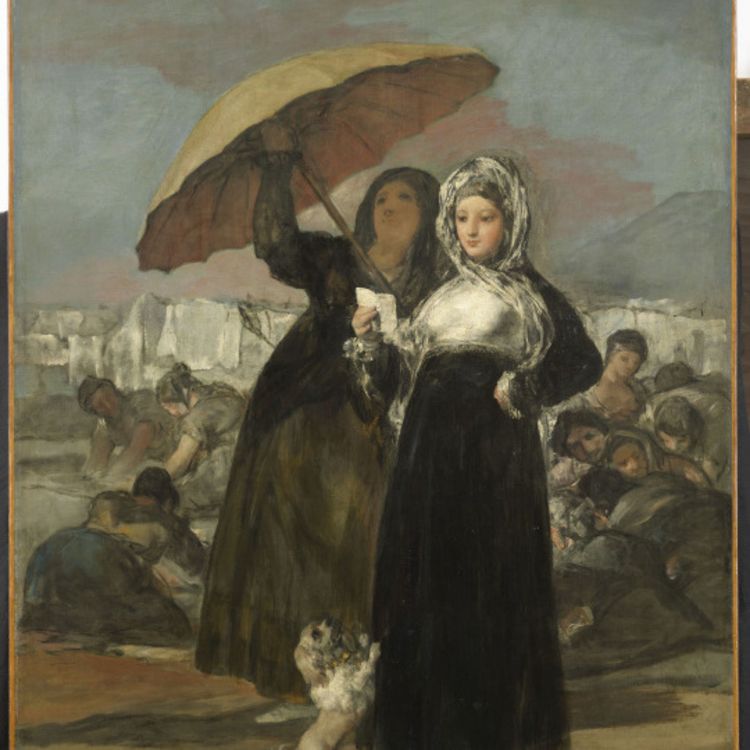 cover art for Les jeunes. Francisco de Goya