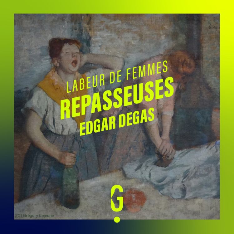 cover art for Repasseuses, Edgar Degas