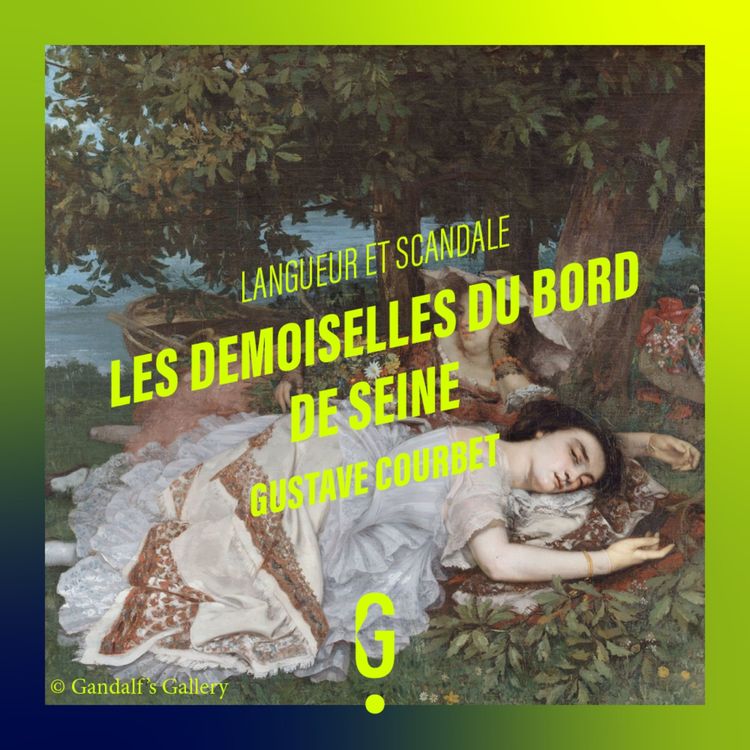 cover art for Les demoiselles du bord de Seine, Gustave Courbet